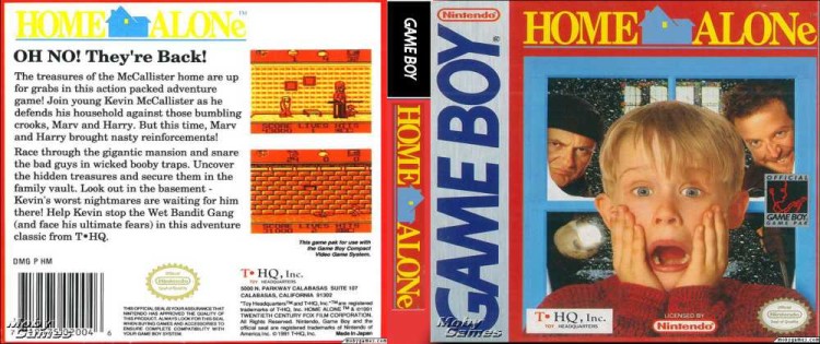 Home Alone - Game Boy | VideoGameX