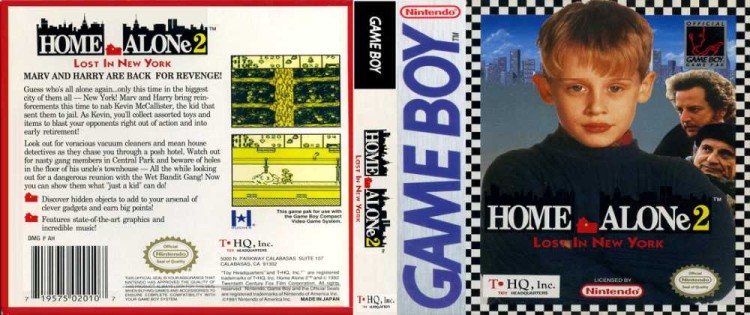 Home Alone 2: Lost in New York - Game Boy | VideoGameX