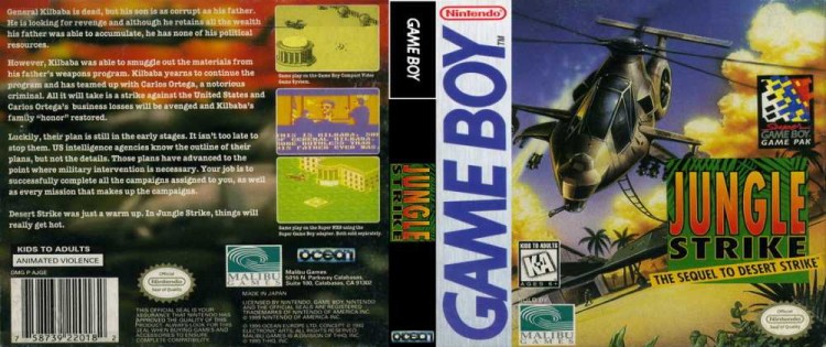 Jungle Strike - Game Boy | VideoGameX