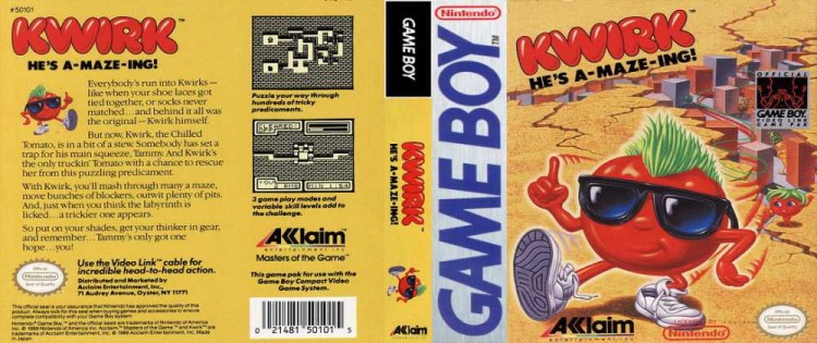 Kwirk - Game Boy | VideoGameX