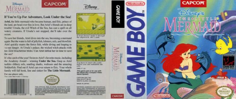 Little Mermaid, The - Game Boy | VideoGameX