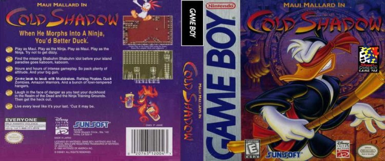 Maui Mallard in Cold Shadow - Game Boy | VideoGameX