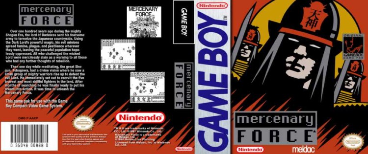 Mercenary Force - Game Boy | VideoGameX