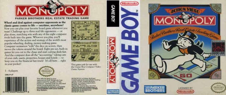 Monopoly - Game Boy | VideoGameX