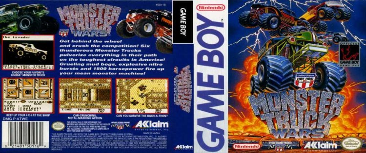 Monster Truck Wars - Game Boy | VideoGameX