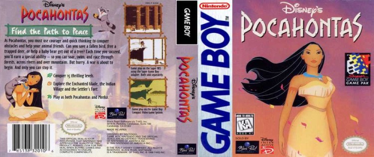 Pocahontas - Game Boy | VideoGameX