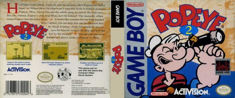 Popeye 2 - Game Boy | VideoGameX