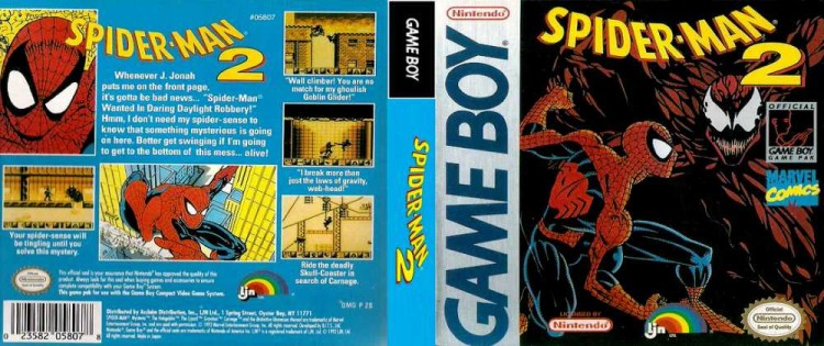 Amazing Spider-Man 2, The - Game Boy | VideoGameX