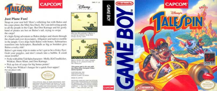 TaleSpin - Game Boy | VideoGameX