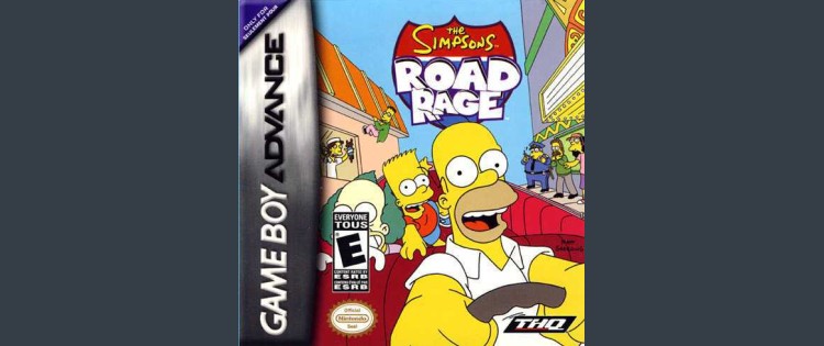 Simpsons: Road Rage - Game Boy Advance | VideoGameX