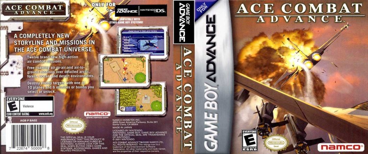 Ace Combat Advance - Game Boy Advance | VideoGameX