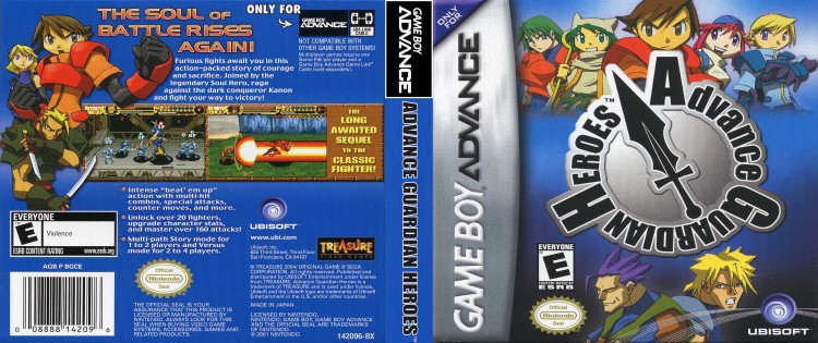 Advance Guardian Heroes - Game Boy Advance | VideoGameX