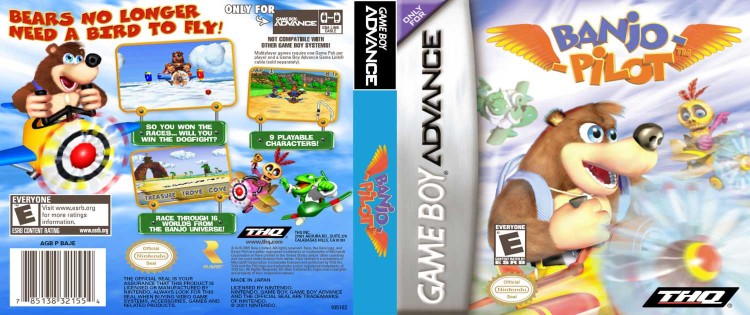 Banjo Pilot - Game Boy Advance | VideoGameX