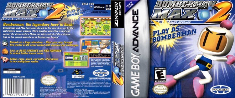 Bomberman Max 2: Blue Advance - Game Boy Advance | VideoGameX