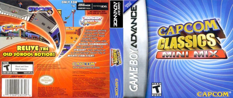 Capcom Classics: Mini Mix - Game Boy Advance | VideoGameX