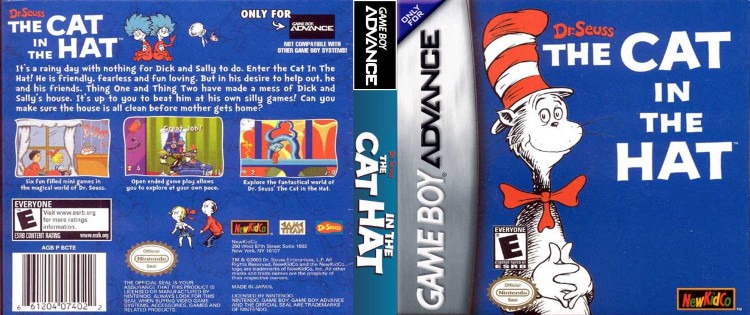 Dr. Seuss' The Cat In the Hat - Game Boy Advance | VideoGameX