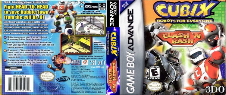 Cubix: Robots for Everyone - Clash 'N Bash - Game Boy Advance | VideoGameX