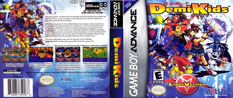 DemiKids: Light Version - Game Boy Advance | VideoGameX