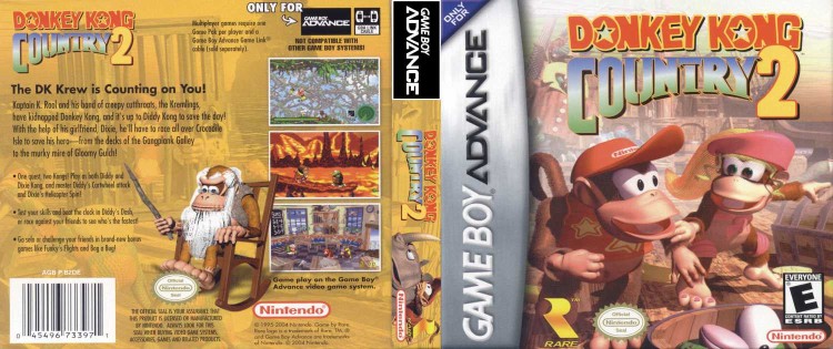 Donkey Kong Country 2 - Game Boy Advance | VideoGameX