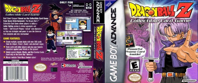 Dragon Ball Z: Collectible Card Game - Game Boy Advance | VideoGameX