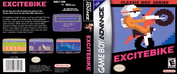 Classic NES Series: Excitebike - Game Boy Advance | VideoGameX