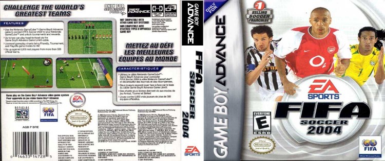 FIFA Soccer 2004 - Game Boy Advance | VideoGameX