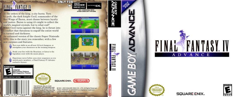 Final Fantasy IV Advance - Game Boy Advance | VideoGameX