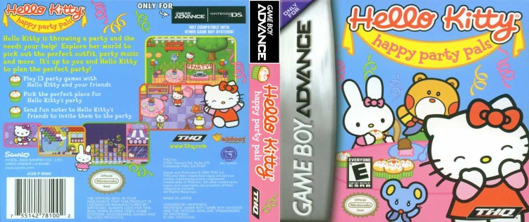 Hello Kitty Happy Party Pals - Game Boy Advance | VideoGameX