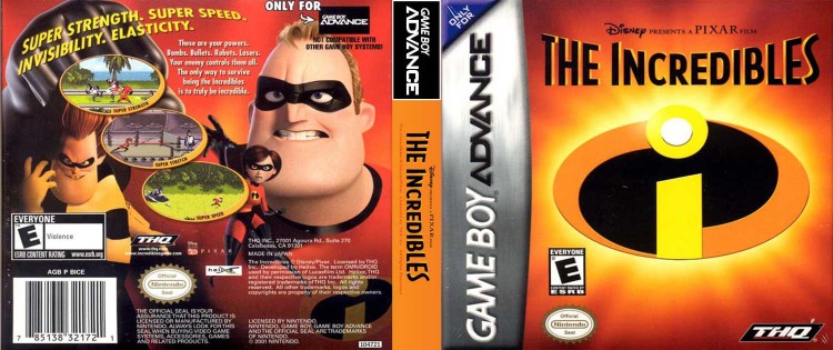 Incredibles - Game Boy Advance | VideoGameX