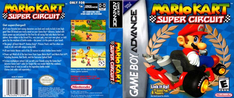 Mario Kart: Super Circuit - Game Boy Advance | VideoGameX