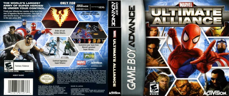 Marvel: Ultimate Alliance - Game Boy Advance | VideoGameX