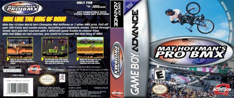 Mat Hoffman's Pro BMX - Game Boy Advance | VideoGameX