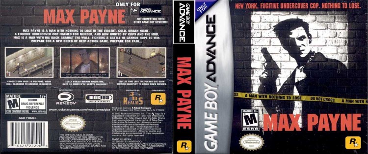 Max Payne - Game Boy Advance | VideoGameX