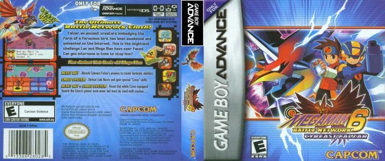 Mega Man Battle Network 6 Cybeast Falzar - Game Boy Advance | VideoGameX