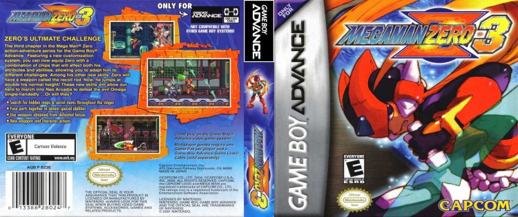 Mega Man Zero 3 - Game Boy Advance | VideoGameX