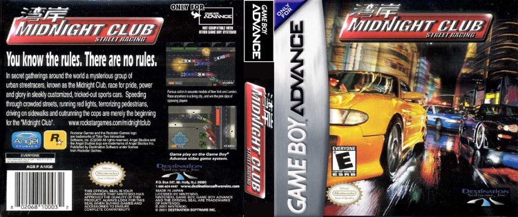 Midnight Club: Street Racing - Game Boy Advance | VideoGameX