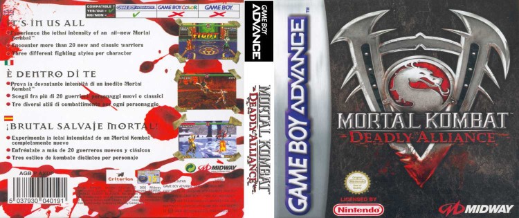 Mortal Kombat: Deadly Alliance - Game Boy Advance | VideoGameX