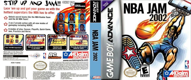 NBA Jam 2002 - Game Boy Advance | VideoGameX