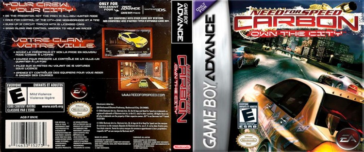 Need for Speed Carbon: Own the City - Game Boy Advance | VideoGameX