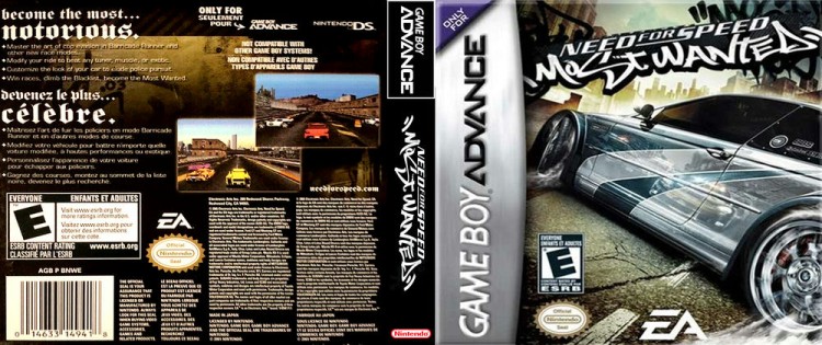 Need for Speed: Most Wanted - Game Boy Advance | VideoGameX