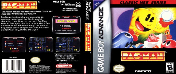 Classic NES Series: Pac-Man - Game Boy Advance | VideoGameX