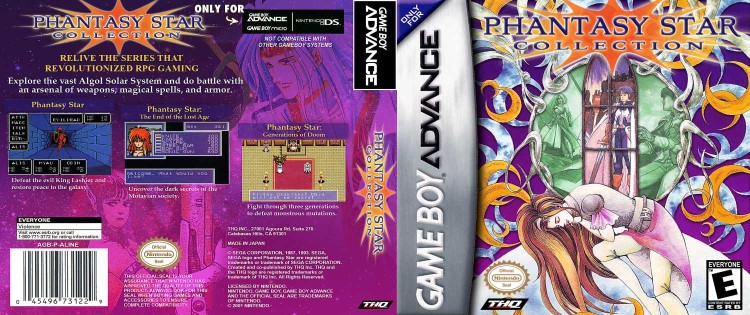 Phantasy Star Collection - Game Boy Advance | VideoGameX