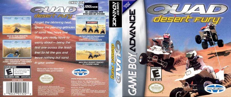 Quad Desert Fury - Game Boy Advance | VideoGameX