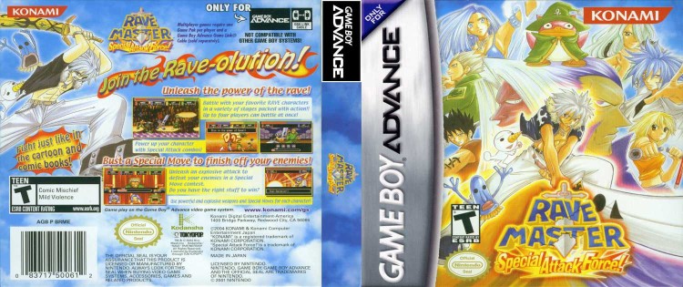 Rave Master: Special Attack Force - Game Boy Advance | VideoGameX