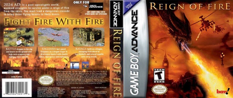 Reign of Fire - Game Boy Advance | VideoGameX