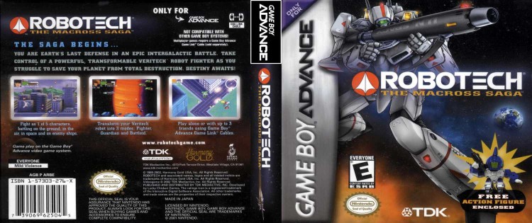 Robotech: The Macross Saga - Game Boy Advance | VideoGameX