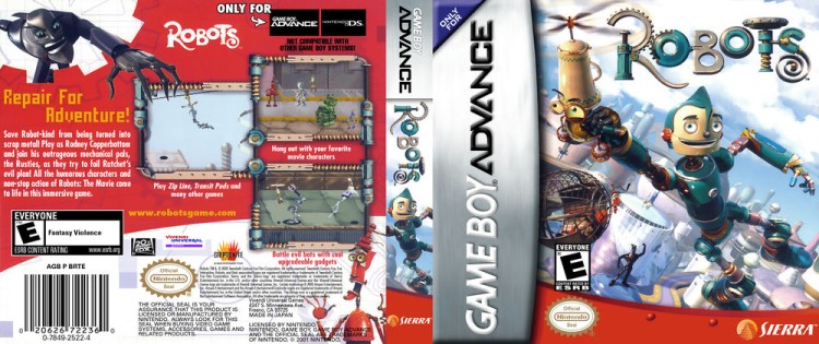 Robots - Game Boy Advance | VideoGameX