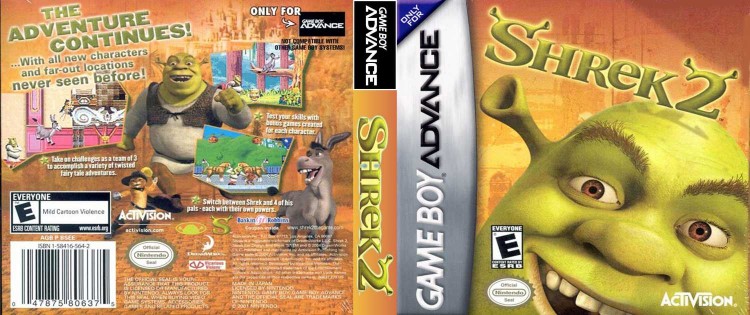 Shrek 2 - Game Boy Advance | VideoGameX