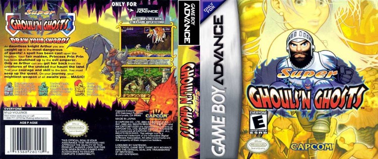 Super Ghouls 'N Ghosts - Game Boy Advance | VideoGameX