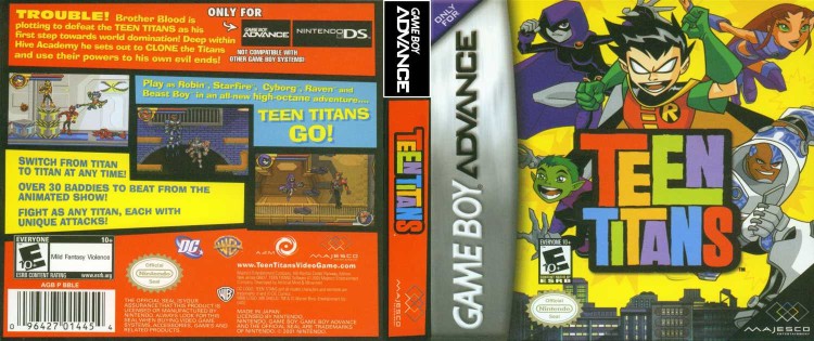 Teen Titans - Game Boy Advance | VideoGameX